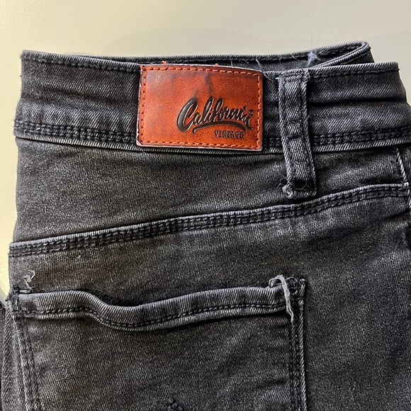 California vintage black jeans size 5 - Picture 2 of 3